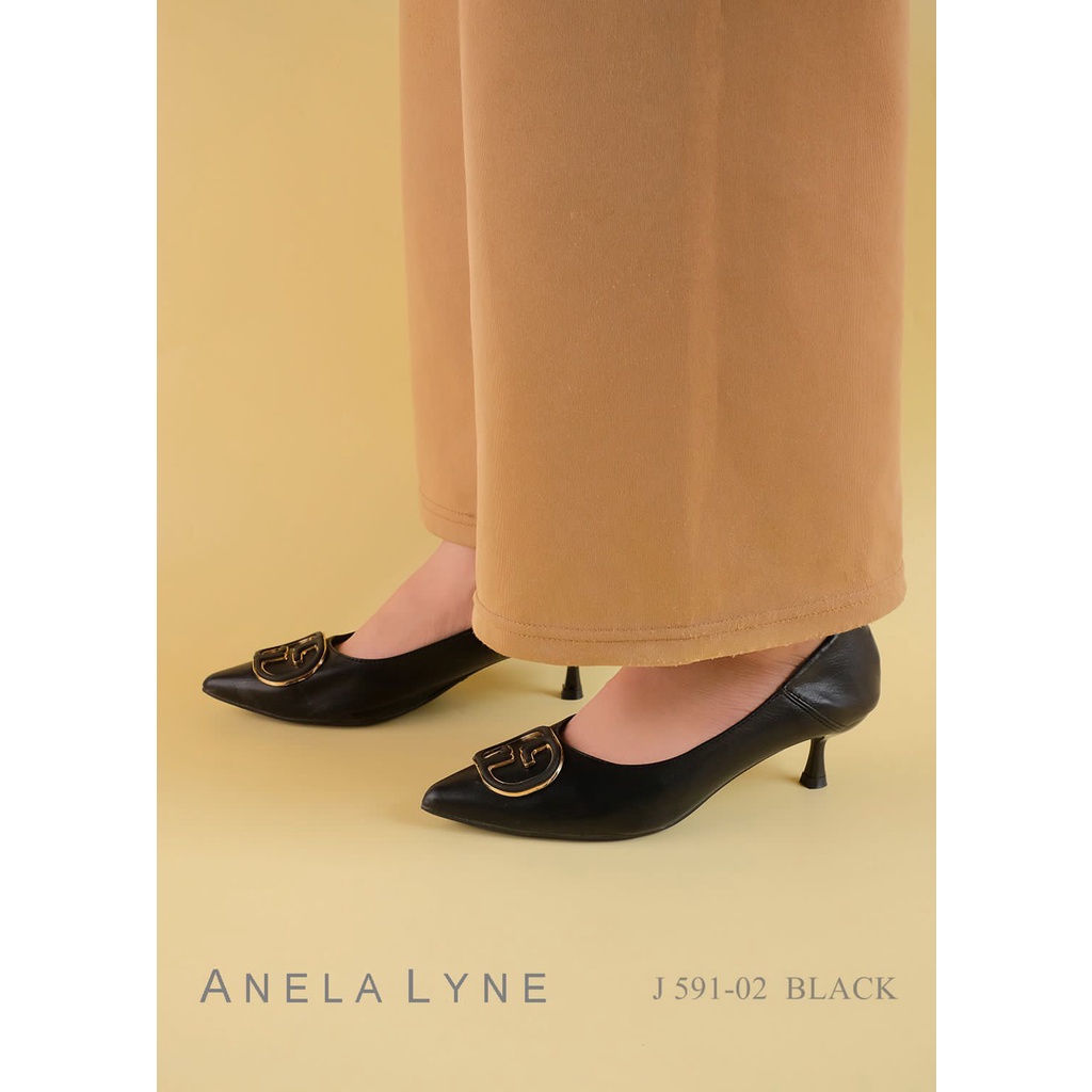 ANELA LYNE SEPATU KERJA HEELS ANICE 591-02 ORIGINAL