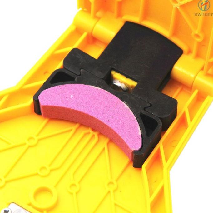 Alat Pengasah Pisau Gergaji Mesin Portable Warna Kuning