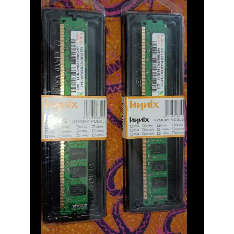 RAM LONGDIM DDR3 4GB HYNIX