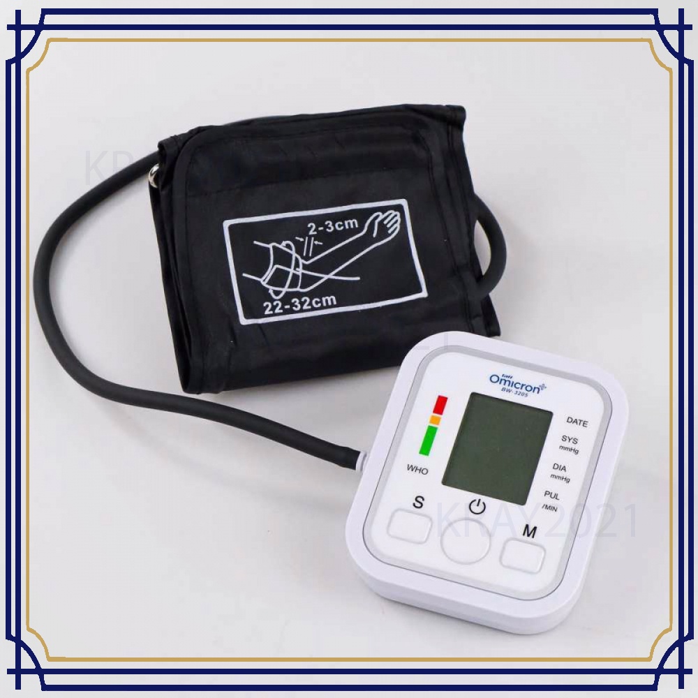 TaffOmicron Pengukur Tekanan Darah Sphygmomanometer with Voice HT990