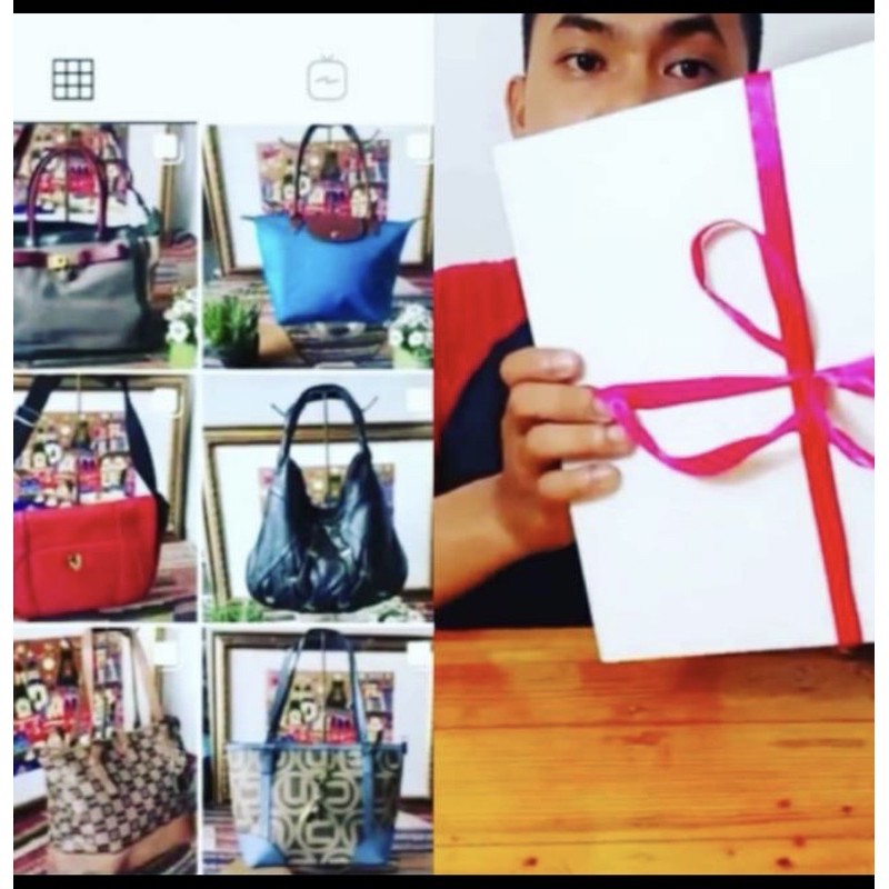 Tas metrocity full leather authentic pesanan putri