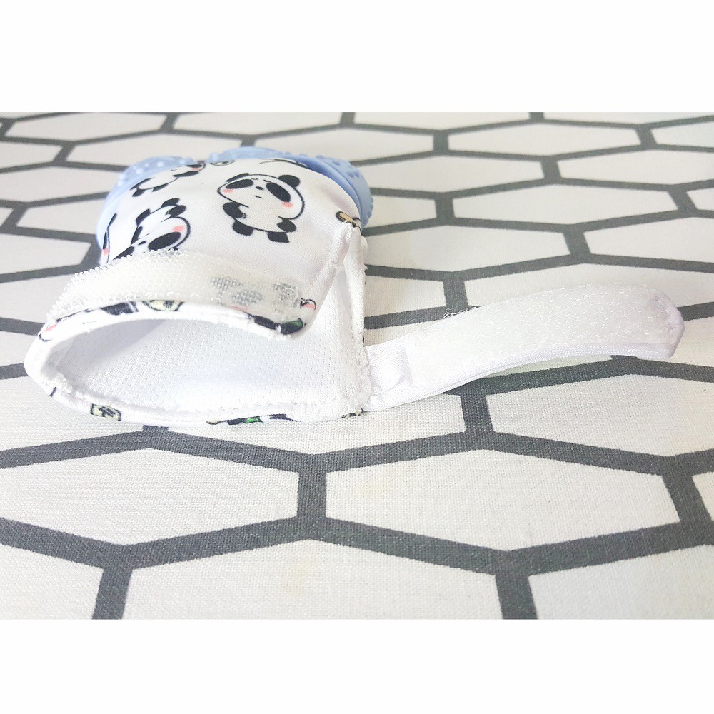 Baby Teething Mittens Gigitan Bayi Silicone Sarung Tangan