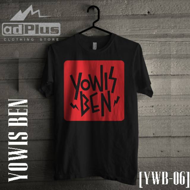 Kaos Yowis Ben Hitam [YWB-06]