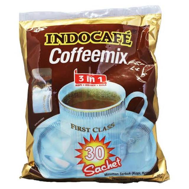 

Indocafe Coffeemix 3 in 1 (10 pcs) x 20gr / Coffeemix / Coffee Mix Rentengan