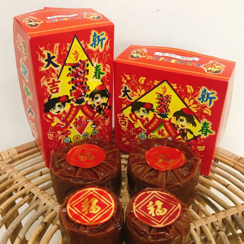 

KUE KERANJANG/KUE CINA/DODOL IMLEK/KUE IMLEK/TIAMPAN (DAPAT BOX)