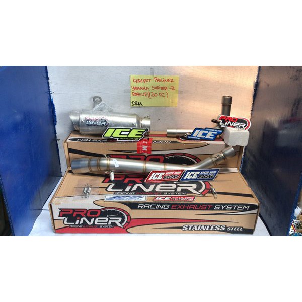 knalpot proliner yamaha jupiter z bore up 130cc