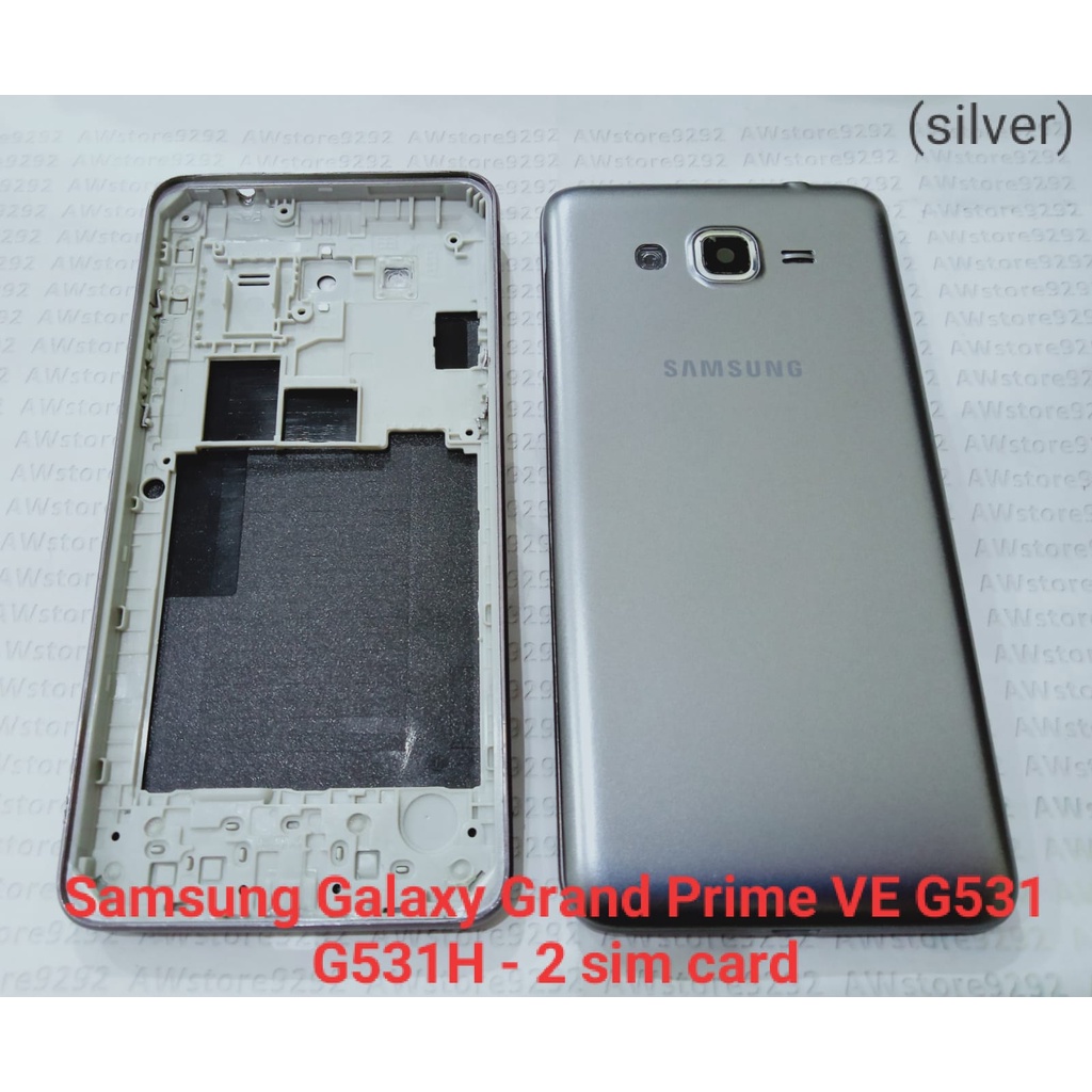 Casing Fullset Samsung Galaxy Prime VE G531 G531H - 2 sim card Case Full set