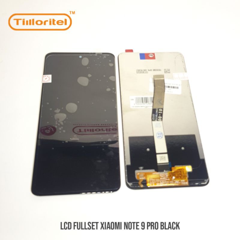 LCD REDMI NOTE 9 PRO BLACK ORIGINAL