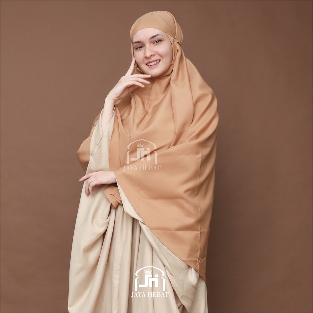 KHIMAR HIJAB INSTAN BERGO MARYAM JUMBO SYARI TALI JILBAB KERUDUNG KHIMAR KAYLA JAYA HEBAT