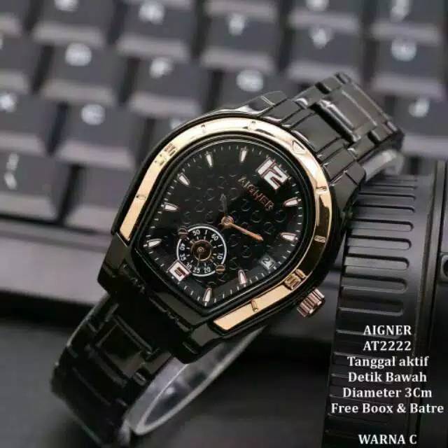 Jam Tangan Wanita AIGNER AT2222 Tanggal Aktif Second Bawah Rp192.000
