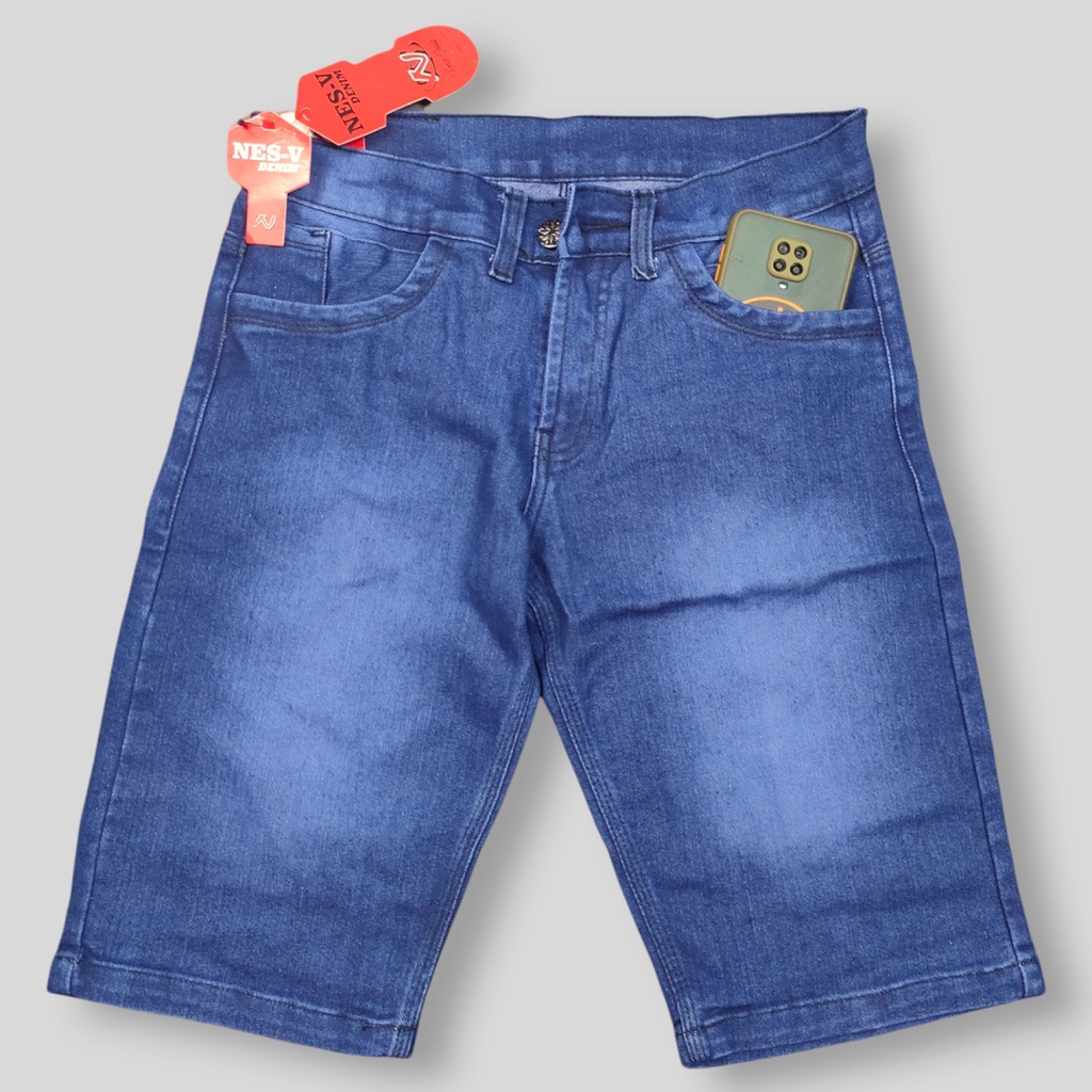 CELANA PENDEK PRIA JEANS ORIGINAL NES-V CLANA PENDEK JEAN COWOK WASHING LEVIS ORI PENDEK MURAH