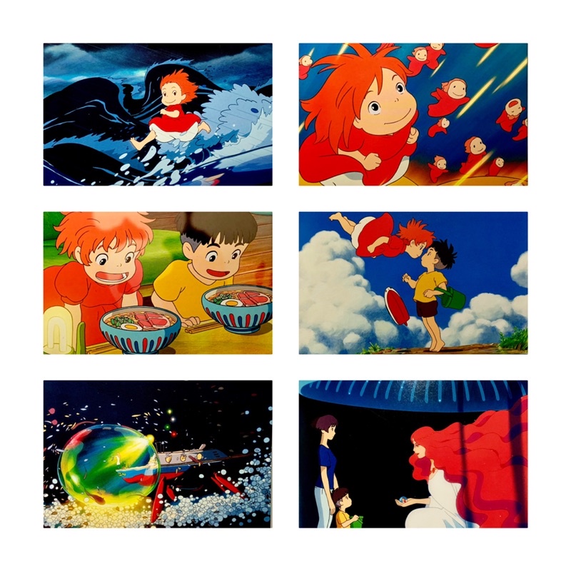 

Ponyo Ghibli Post Card Kartu Pos Official