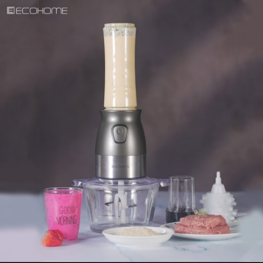 Ecohome Chopper Food Processor 6 in 1 EFP 333 Blender Multi Fungsi