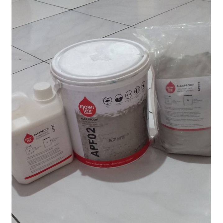 Mowilex Alcaproof Semen Anti Bocor 2.5 KG Semen + 1 KG Cairan