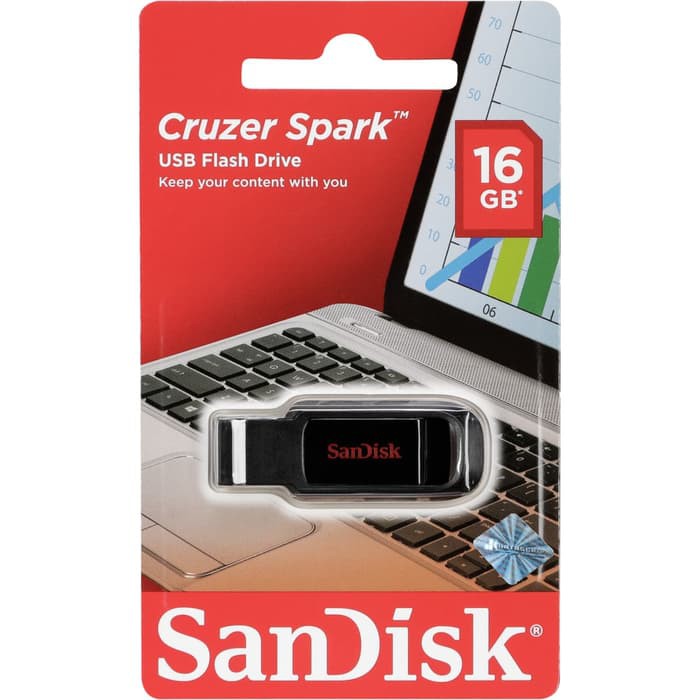 Flashdisk SanDisk 16GB USB 2.0 Cruzer Spark CZ61 - Garansi Resmi 5 Tahun