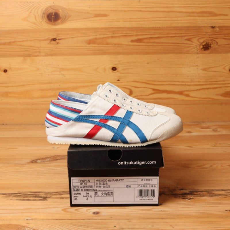 Onitsuka Tiger Slip On mexico 66 party White/Blue