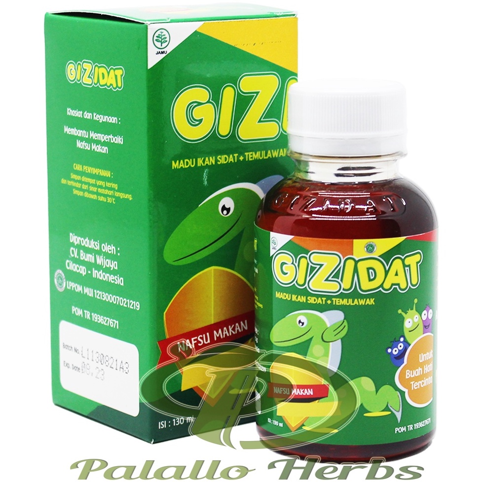 Madu GIZIDAT 130ml | GIZIDAT Penambah Nafsu Makan