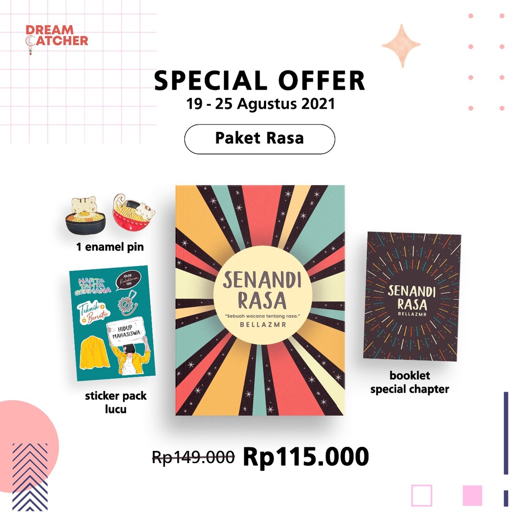 Senandi Rasa Penulis Bellazmr