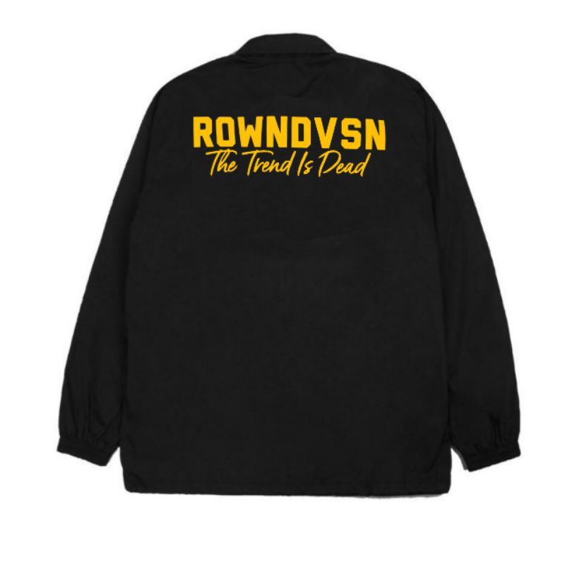 Jaket Coach Rown Dvsn Yellow Logo | Jaket Pria