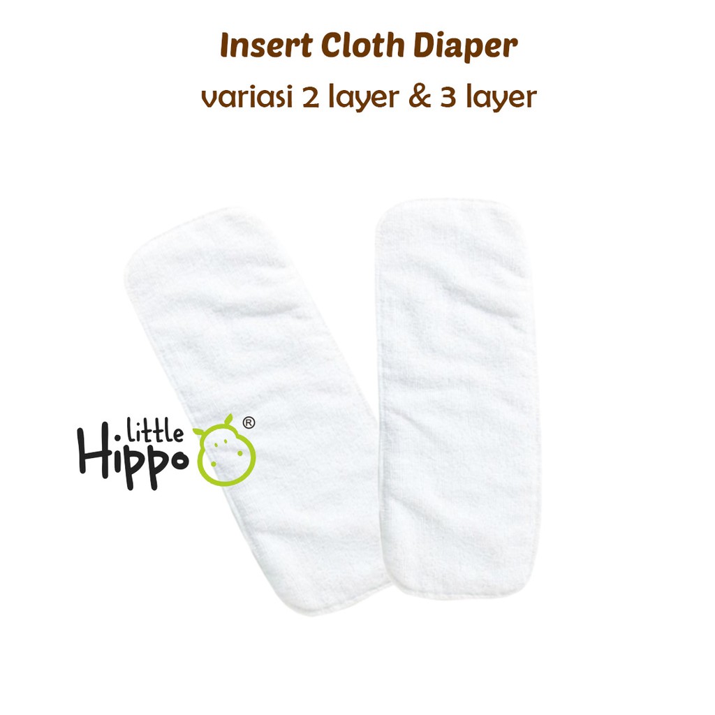 Insert Cloth Diaper Clodi Ecobum GG Sobi Pempem Bebibum Free Sakina Baby oz Sheizy Little Hippo Ztwo Insert Clodi Cloth Diaper Little Hippo Microfiber Insert Clodi Cloth Diaper 2 Layer Microfiber Premium SNI