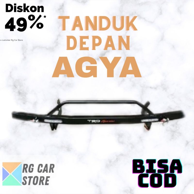 TANDUK DEPAN AGYA ORIGINAL/TANDUK BUMPER DEPAN AGYA ORIGINAL