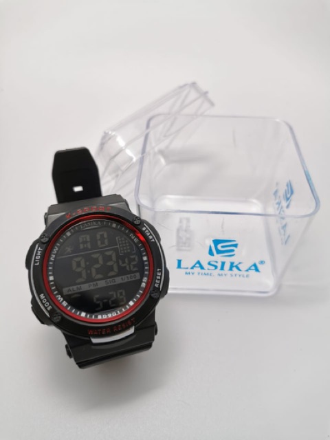 Jam Tangan Lasika 901 Pria Wanita Sporty Digital Anti Air