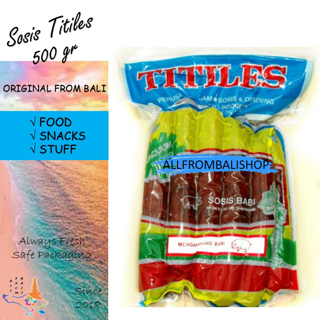 

SOSIS TITILES 500 gr (LAPCHIONG)