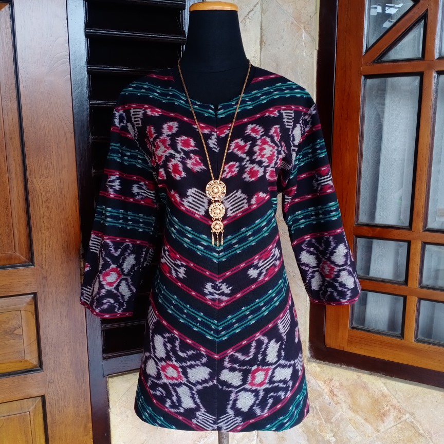 Gamis Batik M L Xl & Jumbo