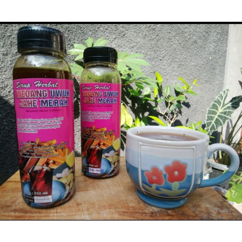 

sirup herbal wedang uwuh jahe merah