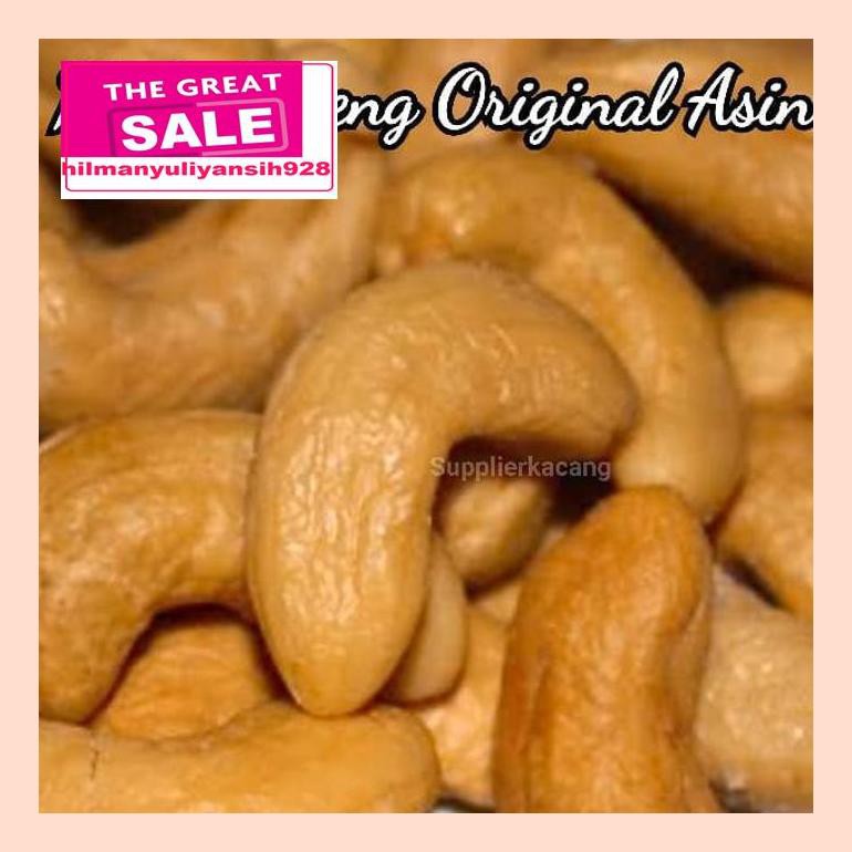 

S50Mra 1Kg Mede Goreng Original Asin - Kacang Mete - Fried Cashew - Ori Asin Ret05Vh
