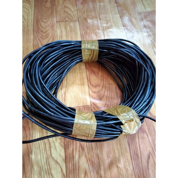 kabel lan outdoor FTP/STP cat 5E panjang 75m siap pakai