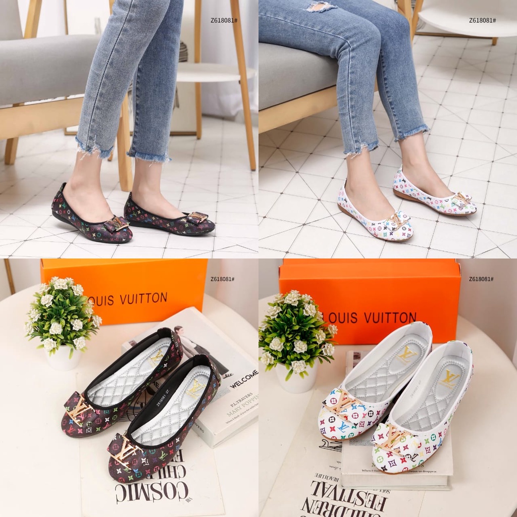 SHOES Logo GHW Flat Shoes Z618081#