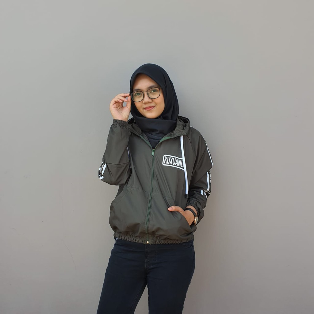 KUXUX JACKET || ANDO JACKET II JAKET PARASIT WANITA #KJ