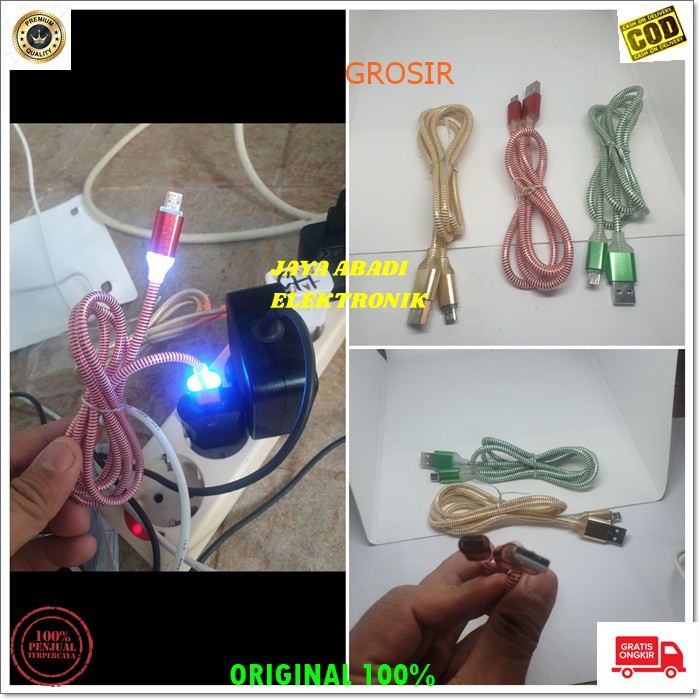 J254 3A KABEL DATA MICRO USB FAST CHARGING SUPER SPEED CHARGE CHARGER FLASH CAS CASAN FASTER QUICK UNIVERSAL ABEL DATA CAS LAMPU LED USB CHARGING QUICK CASAN MULTI FASTER UNIVERSAL MULTI TC VOOC BISA KE SEGALA GADGET YANG SUPPORT DENGAN USB MIKRO