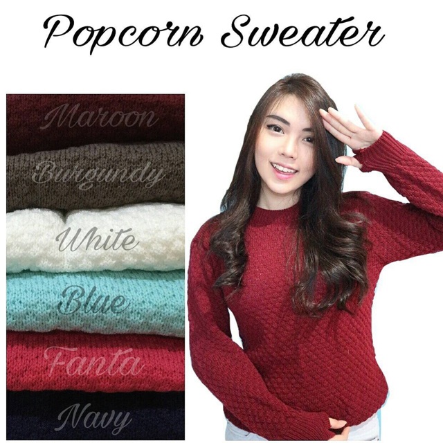 Popcorn Sweater