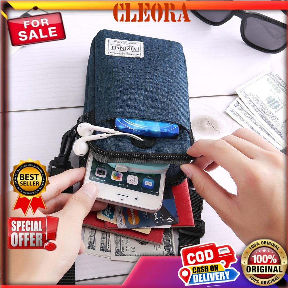 Tas Selempang Pria Wanita YIPINU Original Tas Hp Waterproof  Kekinian Import Ori Branded Keren Trand