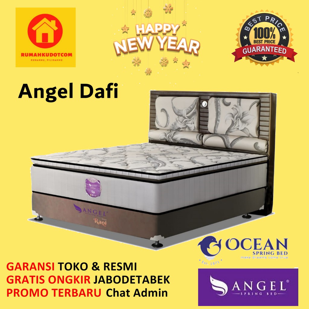 KASUR SPRINGBED PILLOWTOP - SPRINGBED - DAFI - ANGEL