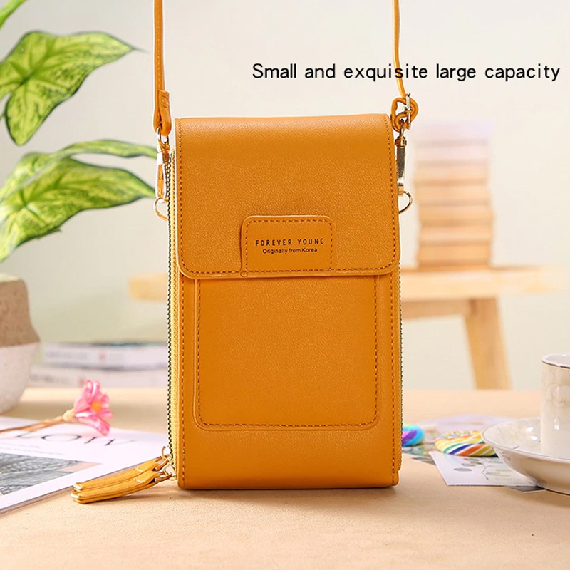 Tas Hp Wanita Tas Selempang Forever Young Bahan Miniso Terbaru Model Import KIARA &amp; VALEE