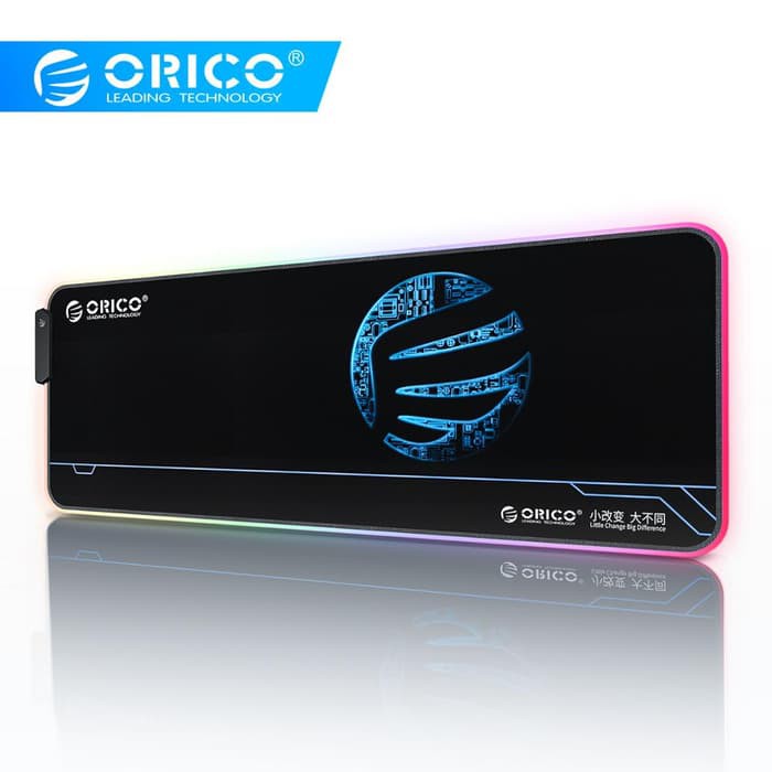 Mouse pad gaming orico rubber xxl extended 80x30 rgb led luminous fsd-15 - Alas Mousepad fsd15