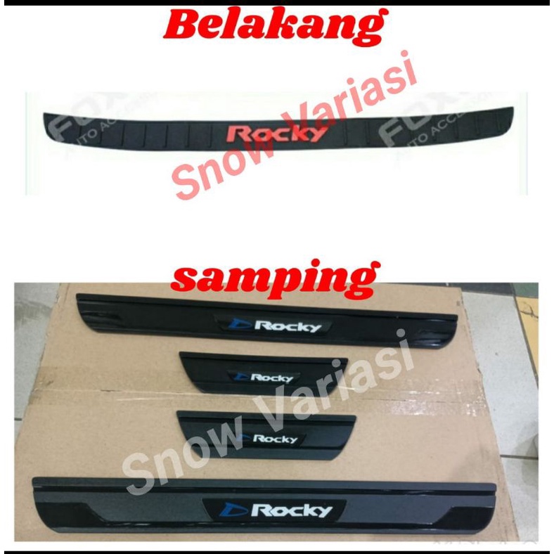 Paket sillplate sill plate samping dan belakang Rocky