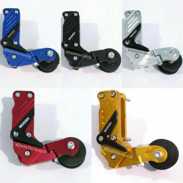 Tensioner stabilizer rantai model lipat motor sport Tensioner stabilizer rantai model lipat motor sport