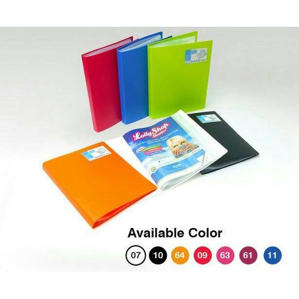 

➫ Clear holder Folio isi 40 pocket / display book BANTEX ❃