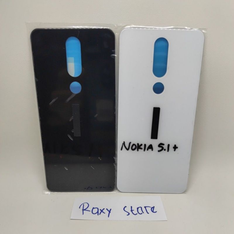 Backdoor Kesing Tutup Belakang Nokia 5.1 Plus / X5 Original