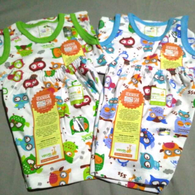 Velvet singlet + celana velvet pendek