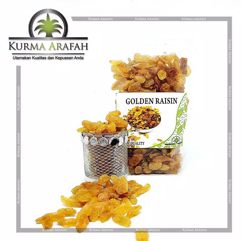 

KISMIS ASAM MANIS GOLDEN RAISIN KEMASAN 250-500 Gram