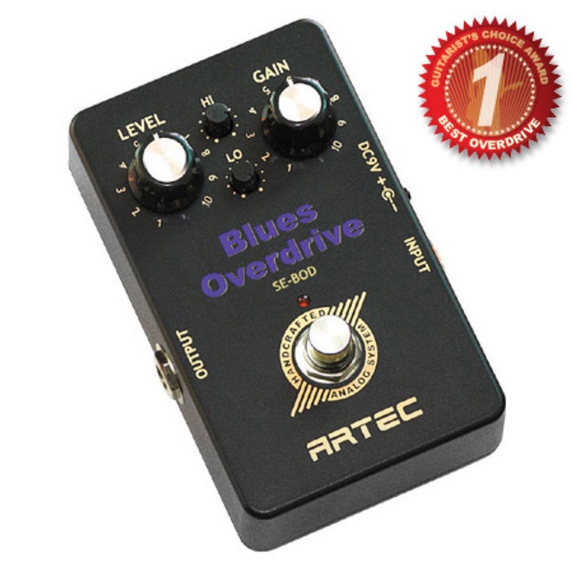 EFFECT GITAR ARTEC SERIES BLUES OVERDRIVE SE-BOD