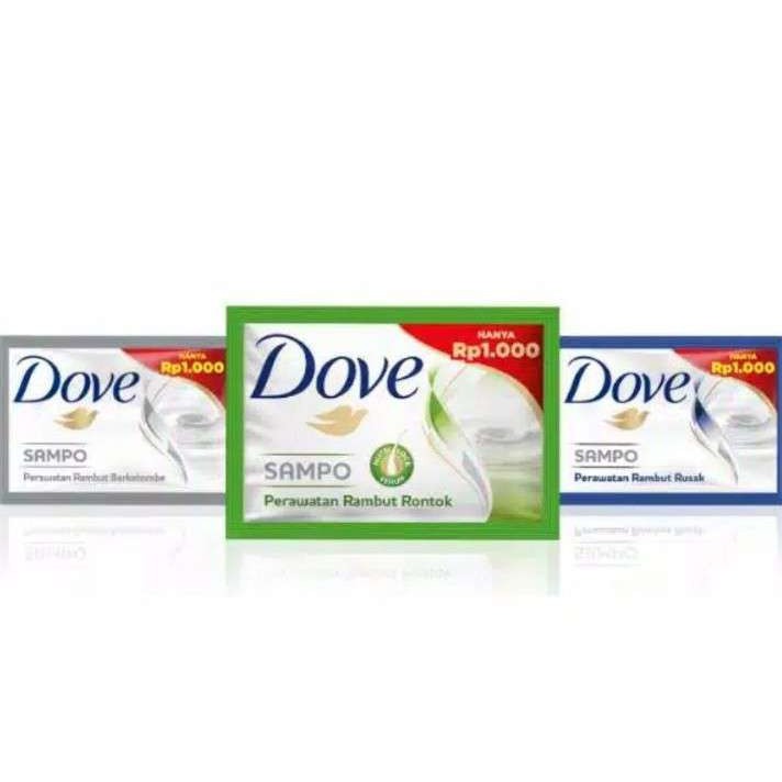 DOVE SHAMPOO SACHET (12/ RTG)