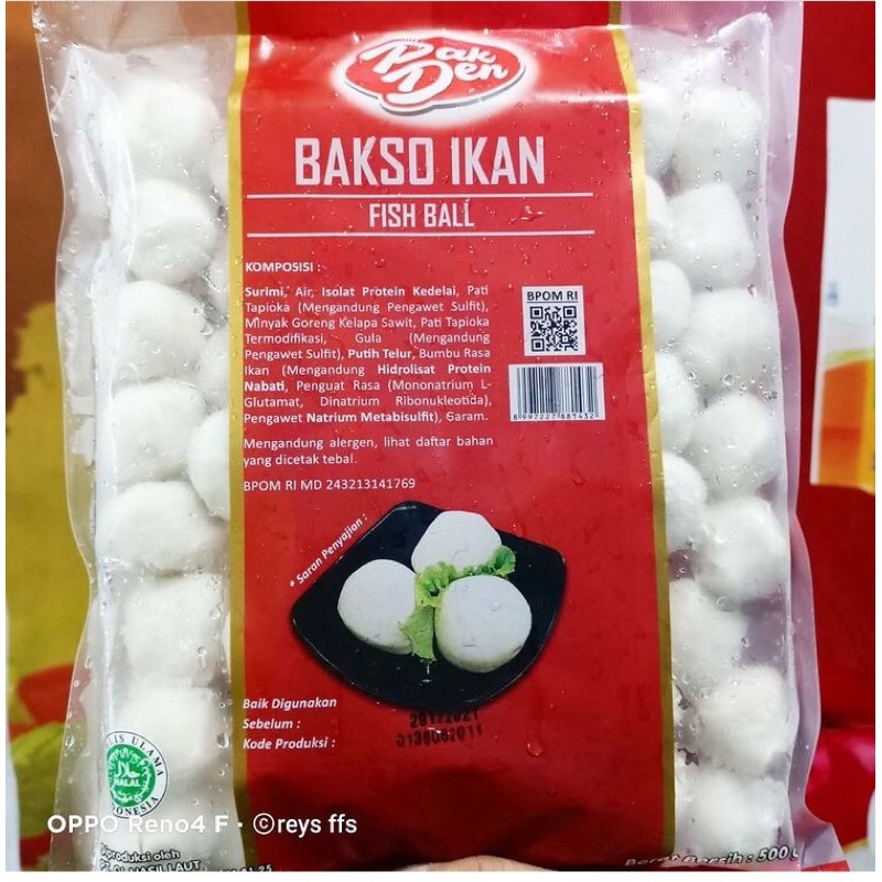 

BAKSO IKAN PAKDEN