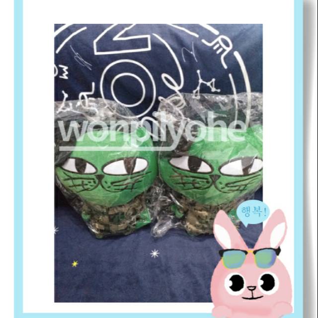 OKCAT Doll Military Look Medium Size