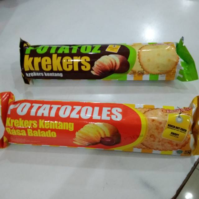 

Khong Guan potatoz krekers bervarian